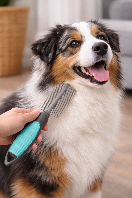 Peine Desenredante para Perros y Gatos – Doble Densidad