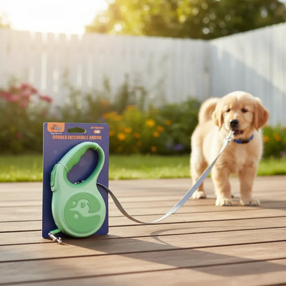 Correa extensible para perro 3m ancha – correa retráctil para paseo