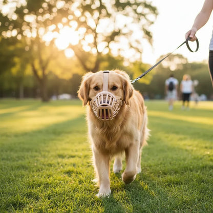 Bozal para perro diferente tallas ajustable – bozal de seguridad para perros