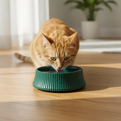 Plato redondo plástico para mascotas 20 cm – plato para perros y gatos