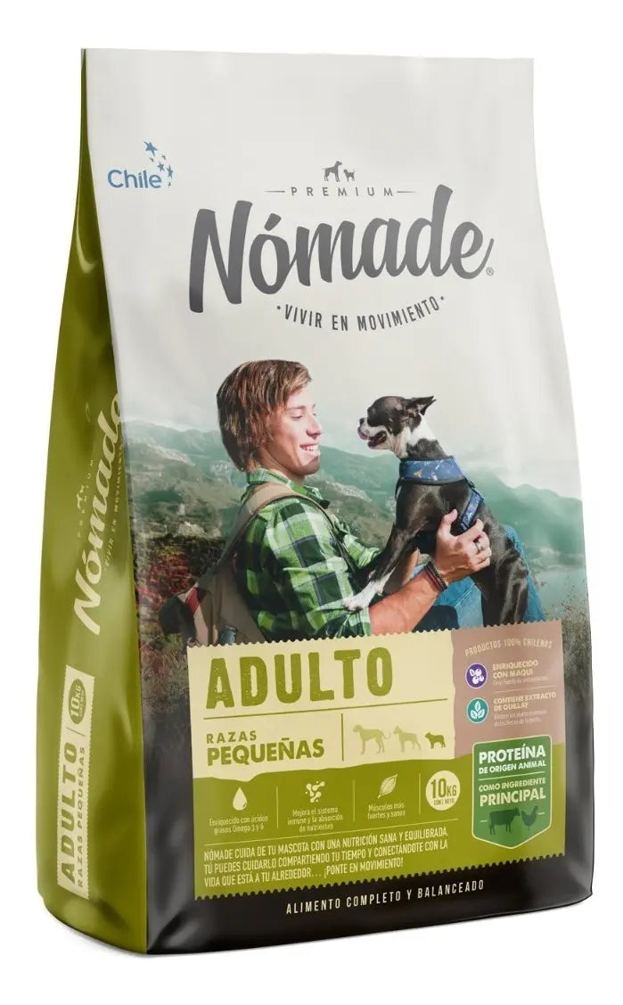 Nómade Razas Pequeñas Adulto 10 kg alimento para perros adultos de razas pequeñas