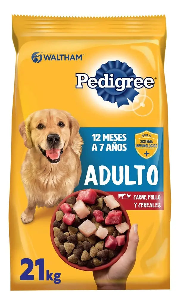Pedigree Adulto 21 kg alimento completo para perros adultos de todas las razas