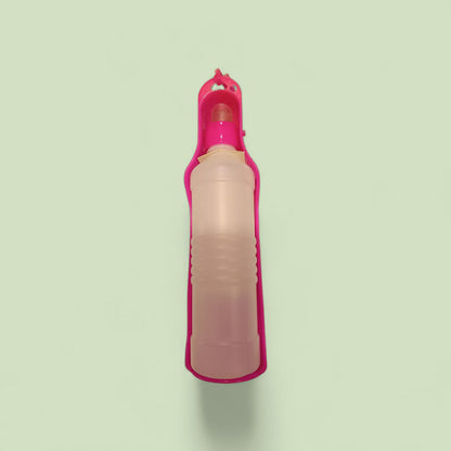 Botella bebedero portátil para perros 500 ml | Bebedero de viaje para Mascotas