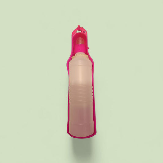 Botella bebedero portátil para perros 500 ml | Bebedero de viaje para Mascotas