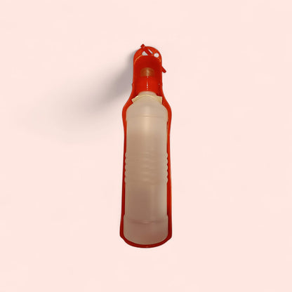 Botella bebedero portátil para perros 500 ml | Bebedero de viaje para Mascotas