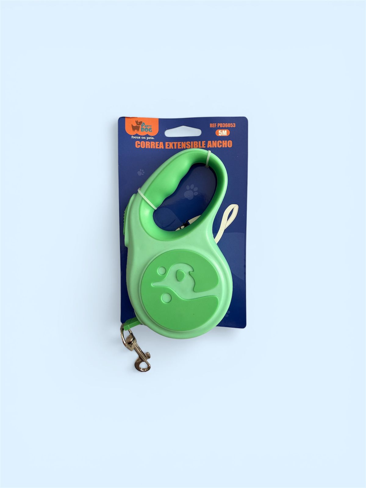 Correa extensible para perro 5m ancha – correa retráctil resistente para paseos